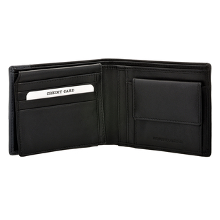 Men's Wallet Visetti XL-WA025BG Genuine Leather Black-Gray