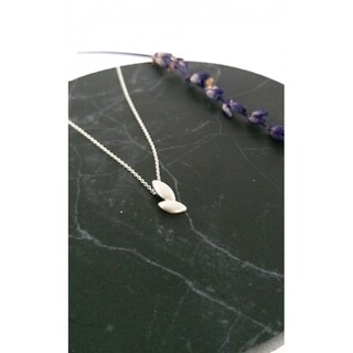Women's Handmade Small Pendant With Chain "Flora" FL04 Art7702 Silver 925