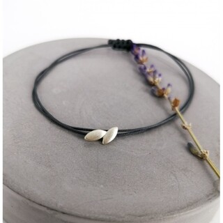 Women's Handmade Bracelet "Flora" FL06 Art7702 Silver 925-Cord