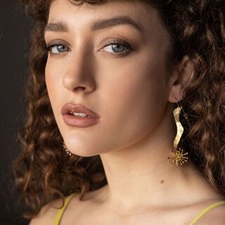 Γυναικεία Χειροποίητα Σκουλαρίκια Dalliance Earrings GS1472 Kalliope Ορείχαλκος-Σμάλτο