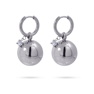 Women's Earrings Lilou Steel 316L-IP Gold Plated CPE762D Anartxy