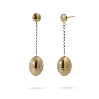 Women's Long Earrings Claudine CPE697 Anartxy Steel 316L