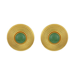 Handmade Earrings OLIVE Desperate Design Bronze-Semi-Precious Stone