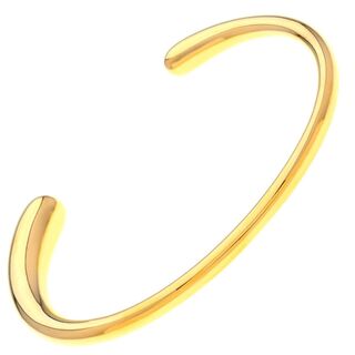 Γυναικείο Βραχιόλι Cuff Από Ανοξείδωτο Ατσάλι Με Επιχρύσωση IP Και Λείο Σχέδιο SS140015-3 Arteon