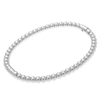 Γυναικείο Βραχιόλι Cuff Από Ανοξείδωτο Ατσάλι 316L  Με Μπίλιες SS140022-1  Arteon