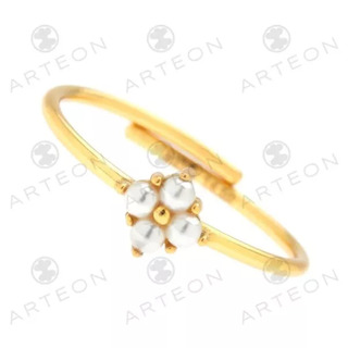 Γυναικείο Δαχτυλίδι 23835 Arteon Ασήμι 925-Επιχρύσωση-Μαργαριτάρι