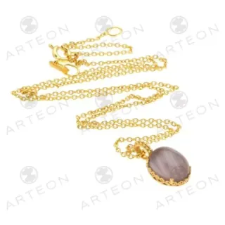 Women's Women's 925 Silver Necklace With Pendant Stone 32921 Arteon